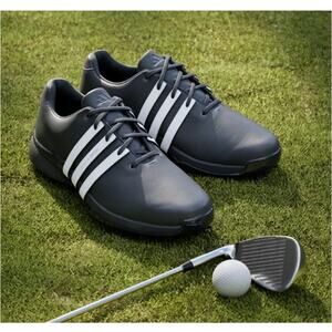 Adidas Men's Core Black Cloud White Tour360 24 Golf Shoes Size 11.5